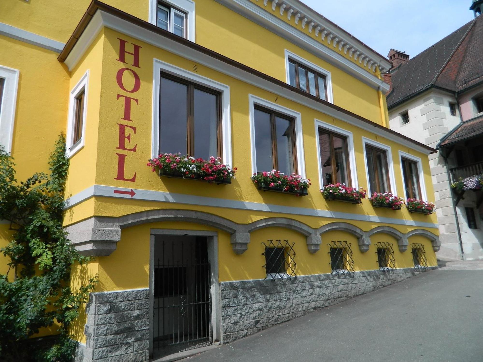 Hotel-Garni Goldenes Kreuz Grein Kültér fotó
