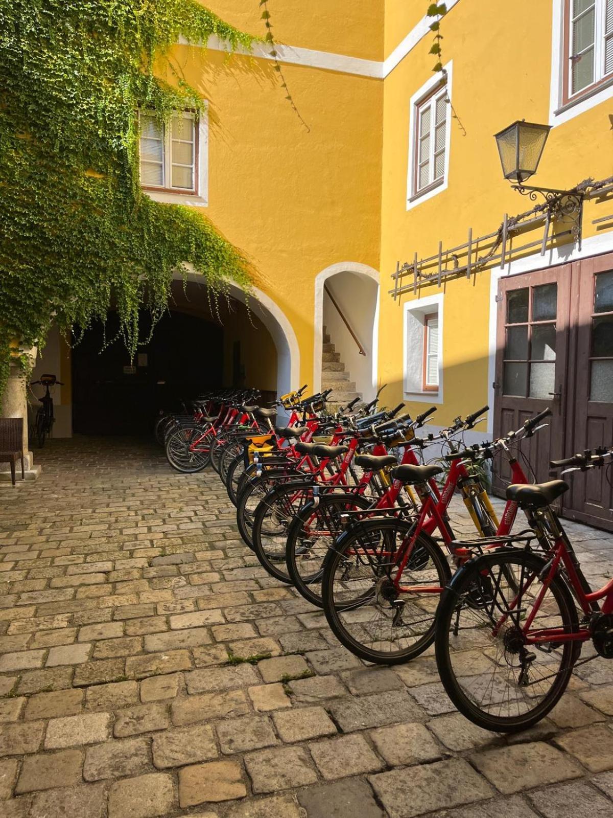 Hotel-Garni Goldenes Kreuz Grein Kültér fotó